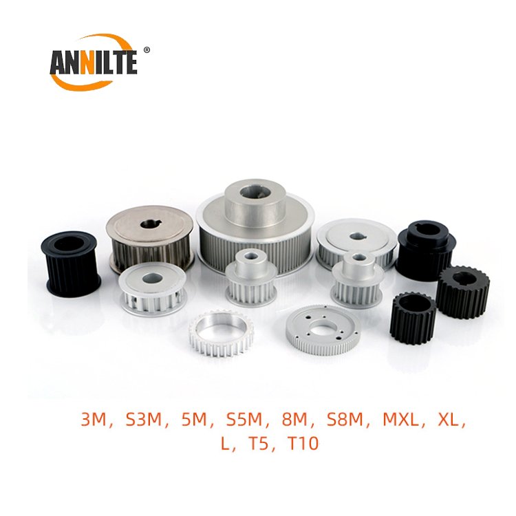Annilte Aluminium timing pulley HTD MXL XL L S2M S3M S5M S8M 3M 5M 8M Timing pulley
