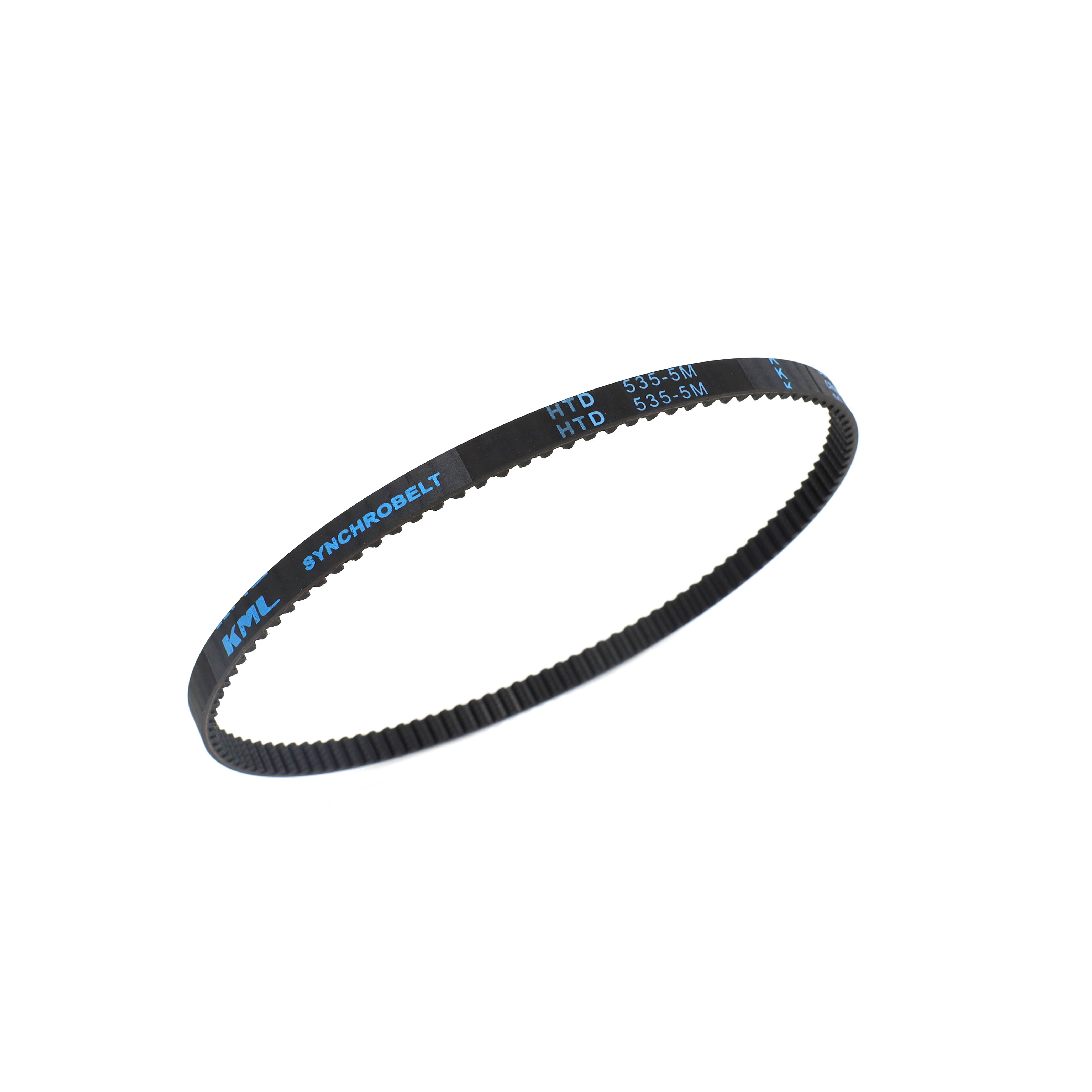 High quality rubber synchronization belt 5M synchronization belt HTD 5M Length 535