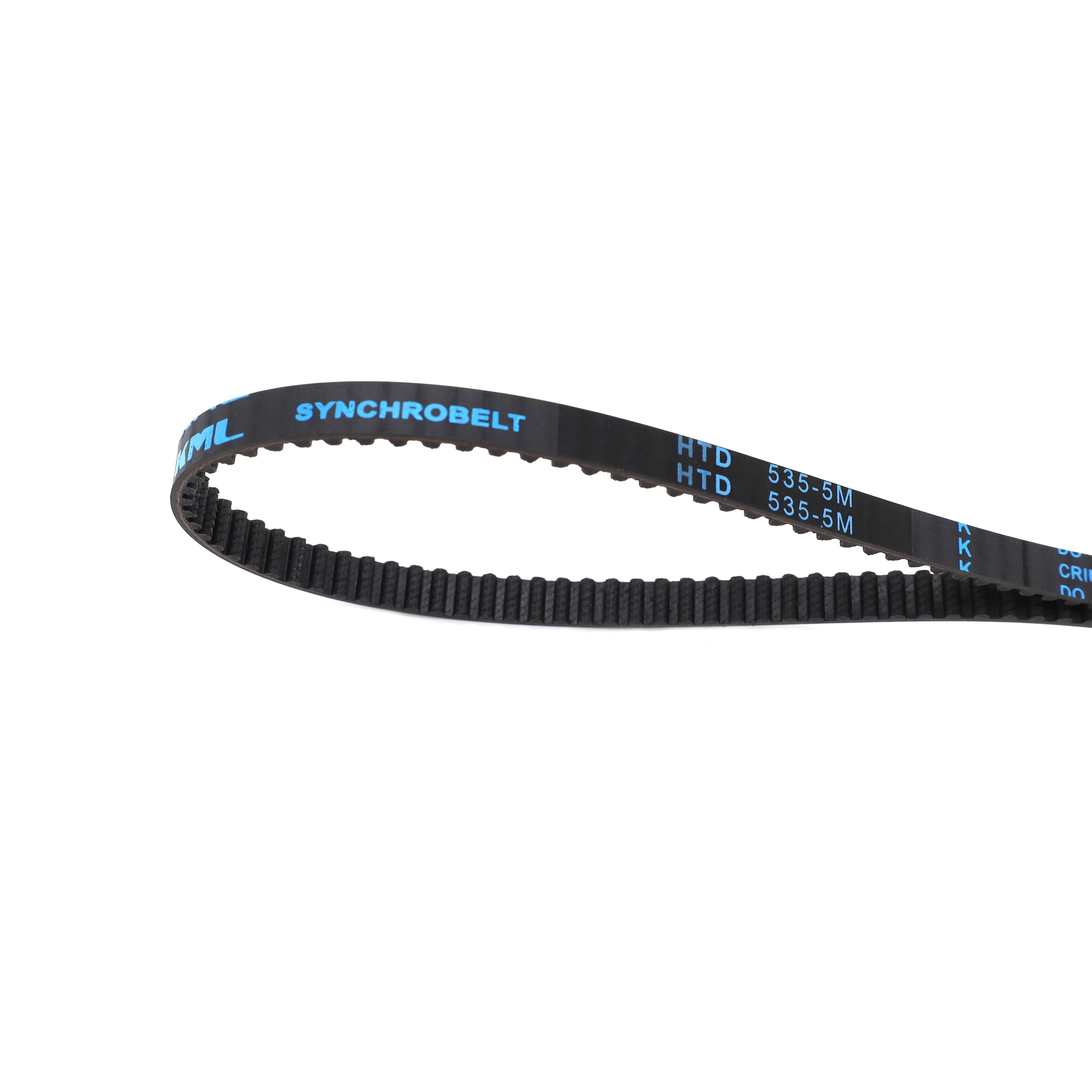 High quality rubber synchronization belt 5M synchronization belt HTD 5M Length 535