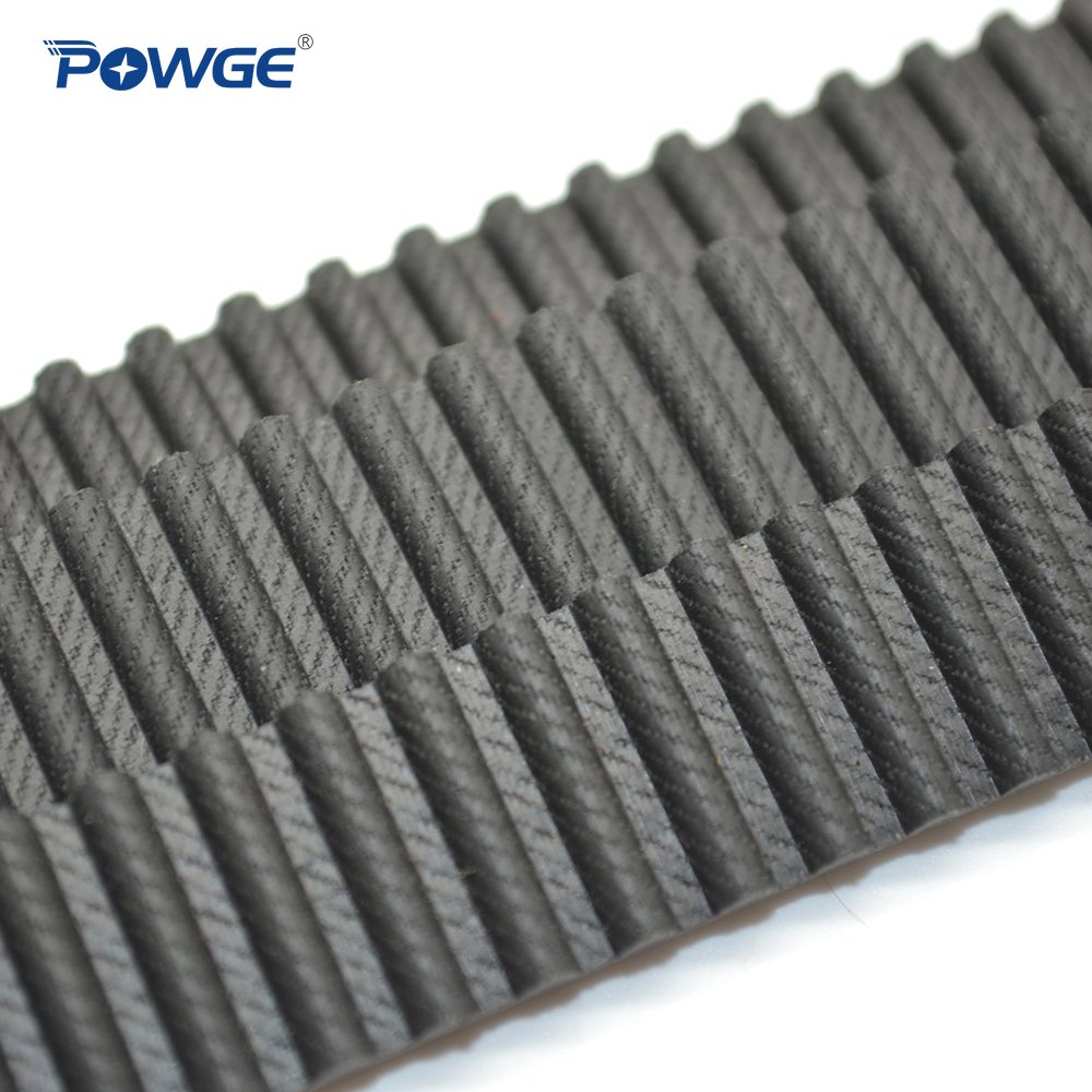POWGE Circular-Arc tooth HTD 20M Synchronous belt Pitch 20mm Customized production all kinds of HTD20M Timing Belt pulley
