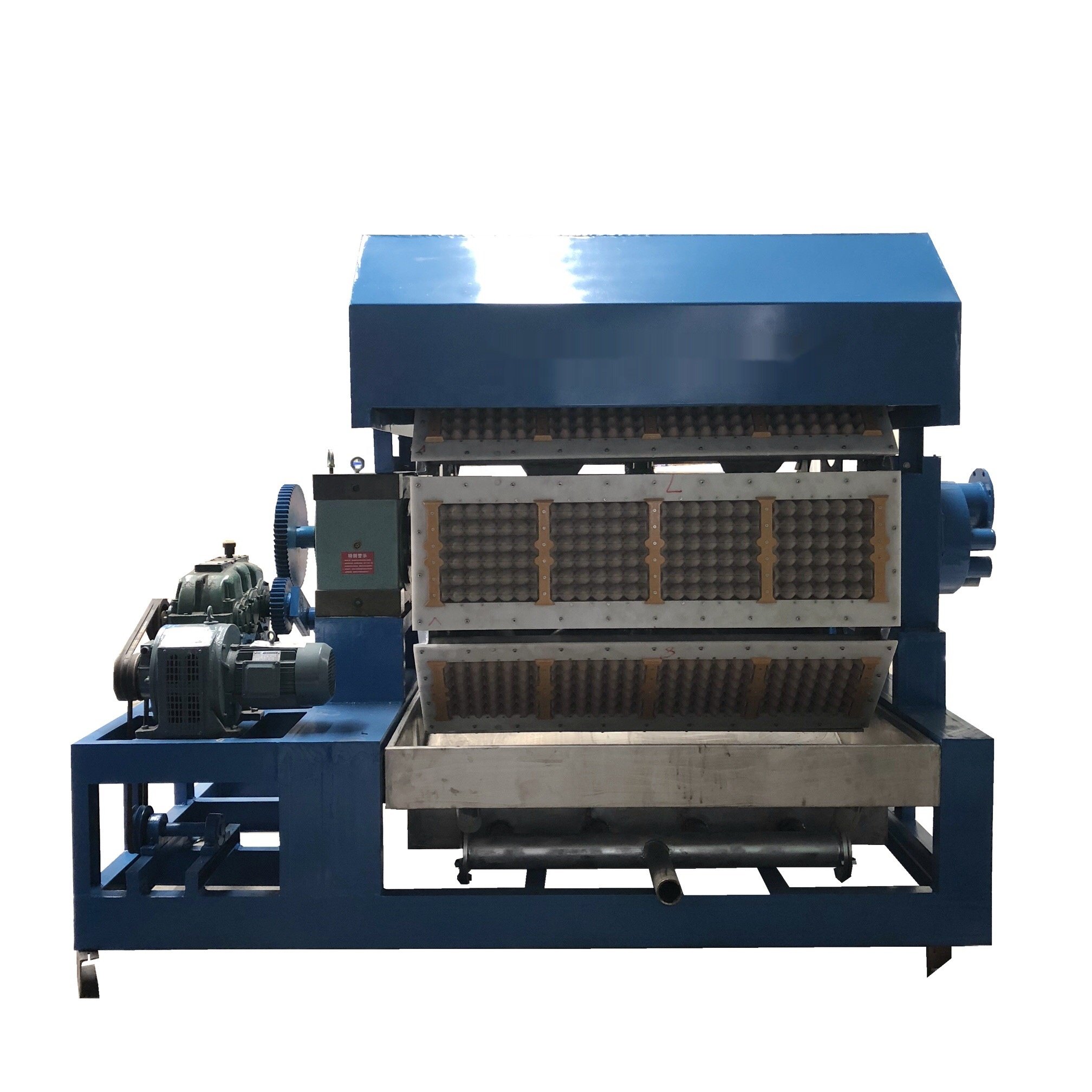 Double Rotary Egg Tray Machine