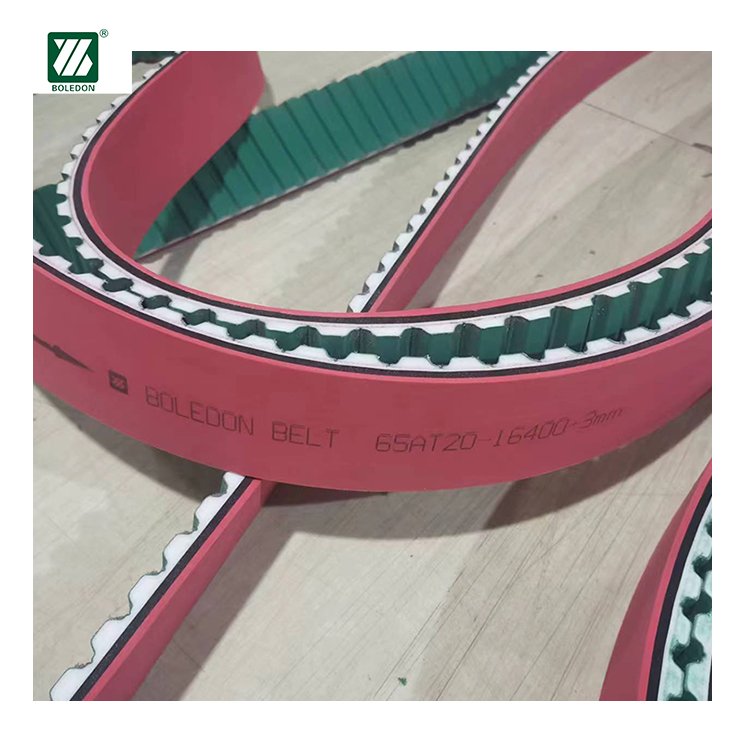 End Quality Toothed Synchronous Belt Rubber Transmission Timing Belt Customized