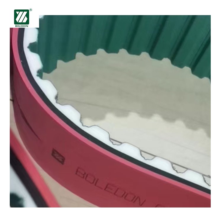 End Quality Toothed Synchronous Belt Rubber Transmission Timing Belt Customized