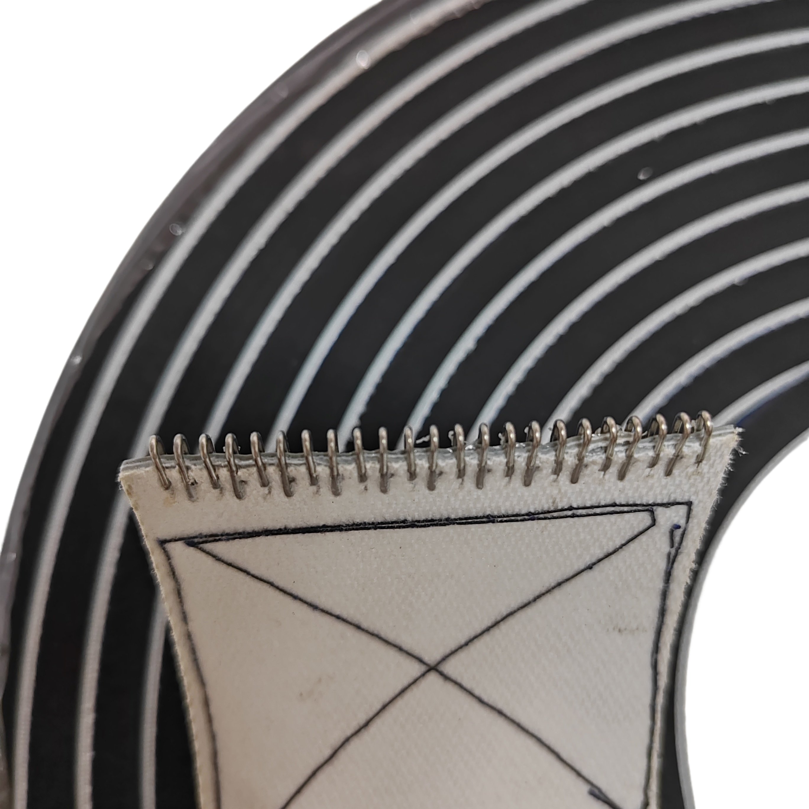 Seamless toothed PU cover plate timing belt Sponge conveyor belt for packaging Folder Gluer Machine equipment