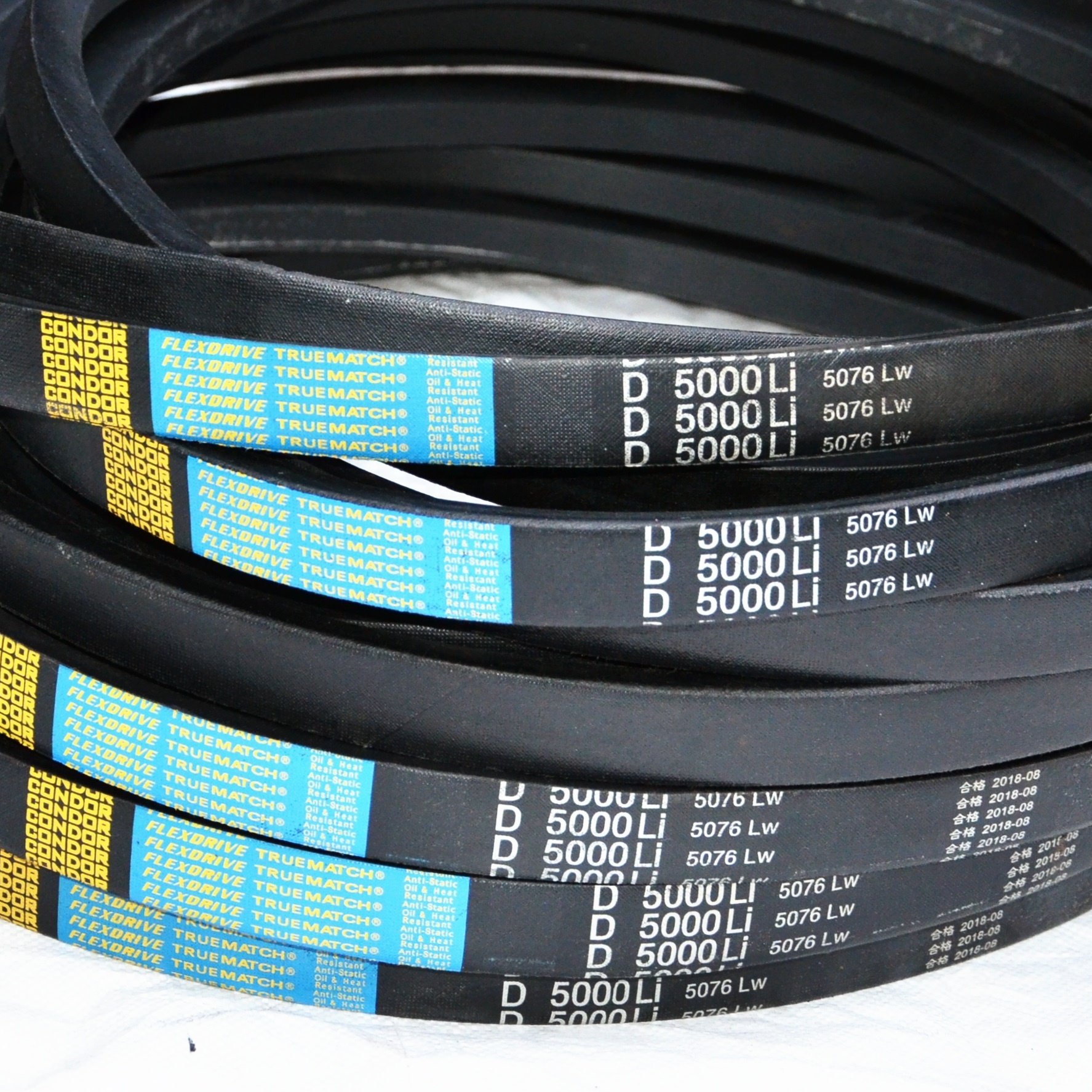 CONDOR Industrial power transmission cogged v belts pulley