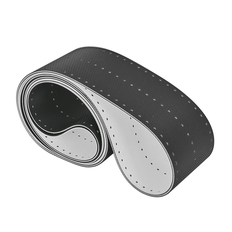 perforated pvc conveyor belt vacuum adsorption punching transmission belt positioning hole
