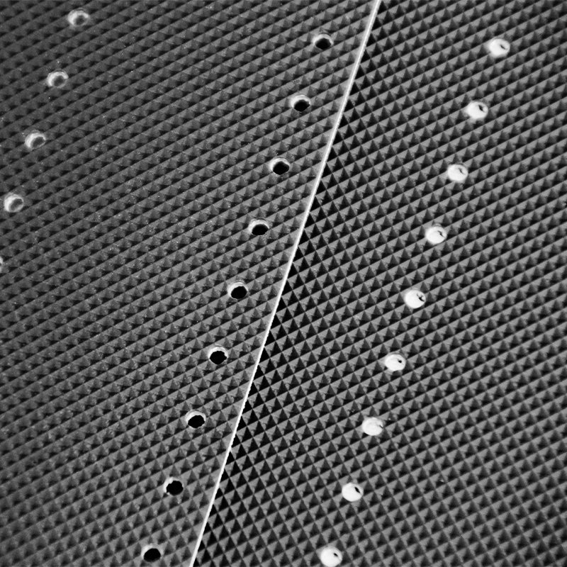 perforated pvc conveyor belt vacuum adsorption punching transmission belt positioning hole
