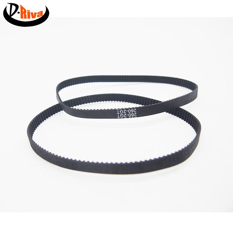 power reansmission belts closed loop timing pulley belts GT2 rubber 2GT timing belt