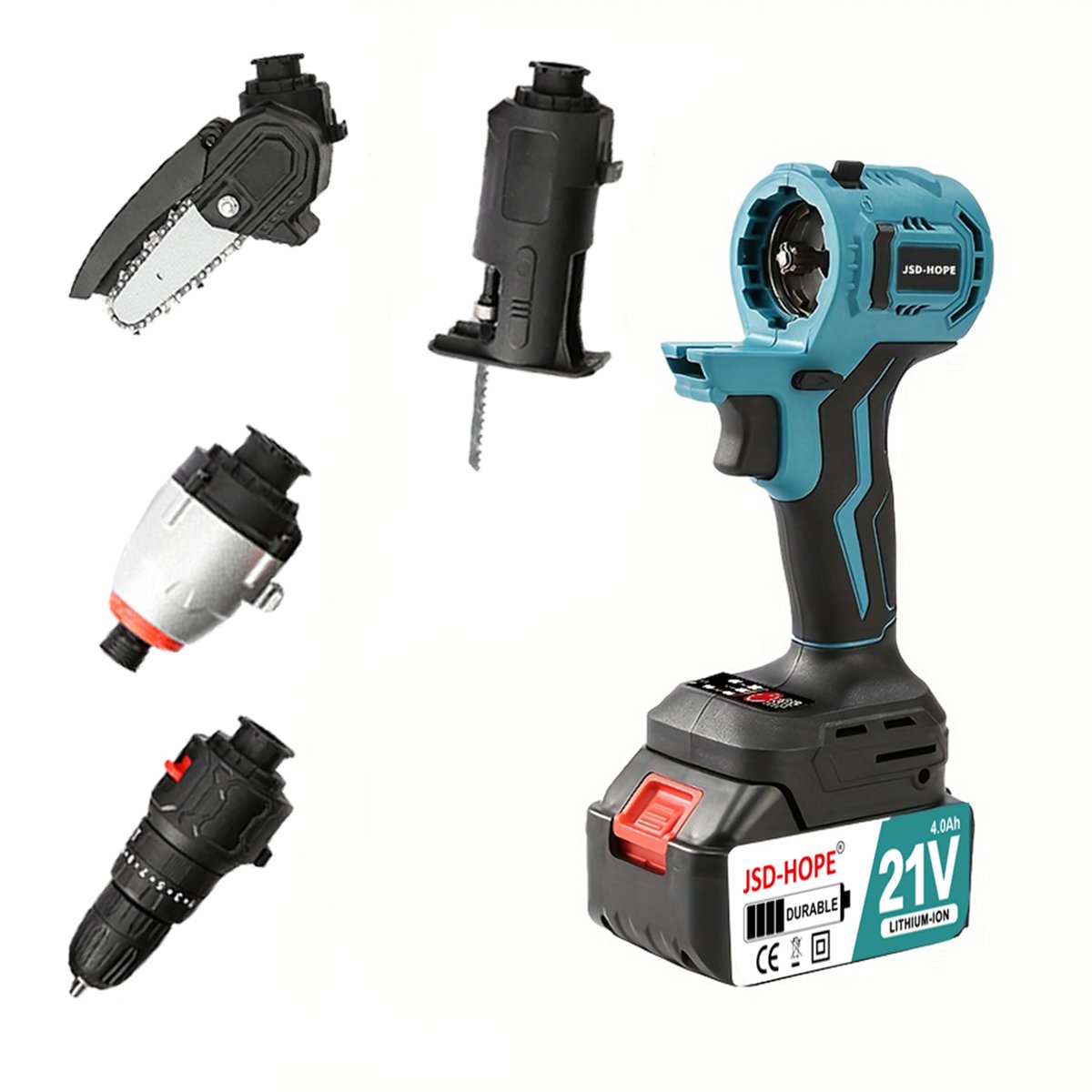 Rechargeable Lithium Battery Multifunctional Multifunctional Treasure power tools Electric Drill Hair Dryer Electric Saw