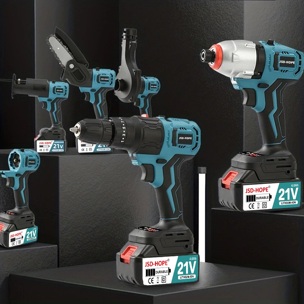 Rechargeable Lithium Battery Multifunctional Multifunctional Treasure power tools Electric Drill Hair Dryer Electric Saw