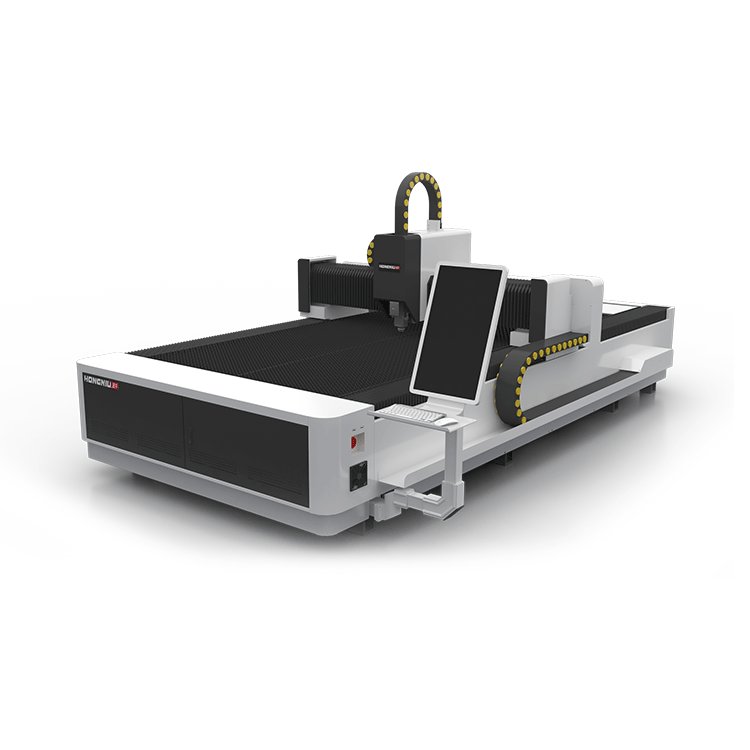 Hongniu Single Table Heavy Body 3000*1500mm Sheet Metal Cnc Fiber Laser Cutting Machine 3000w
