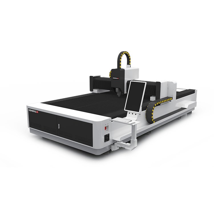 Hongniu Single Table Heavy Body 3000*1500mm Sheet Metal Cnc Fiber Laser Cutting Machine 3000w