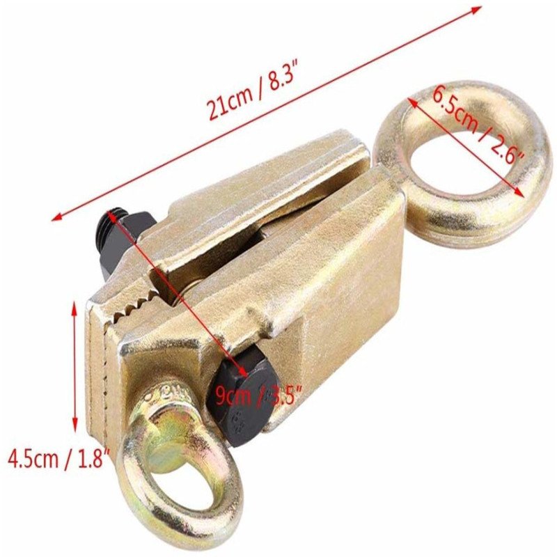 Aly Machine Car Box Clamp Puller Auto Body Collision Panel Beating Tool Dent Repair Two Way C-type Frame Garage Tools