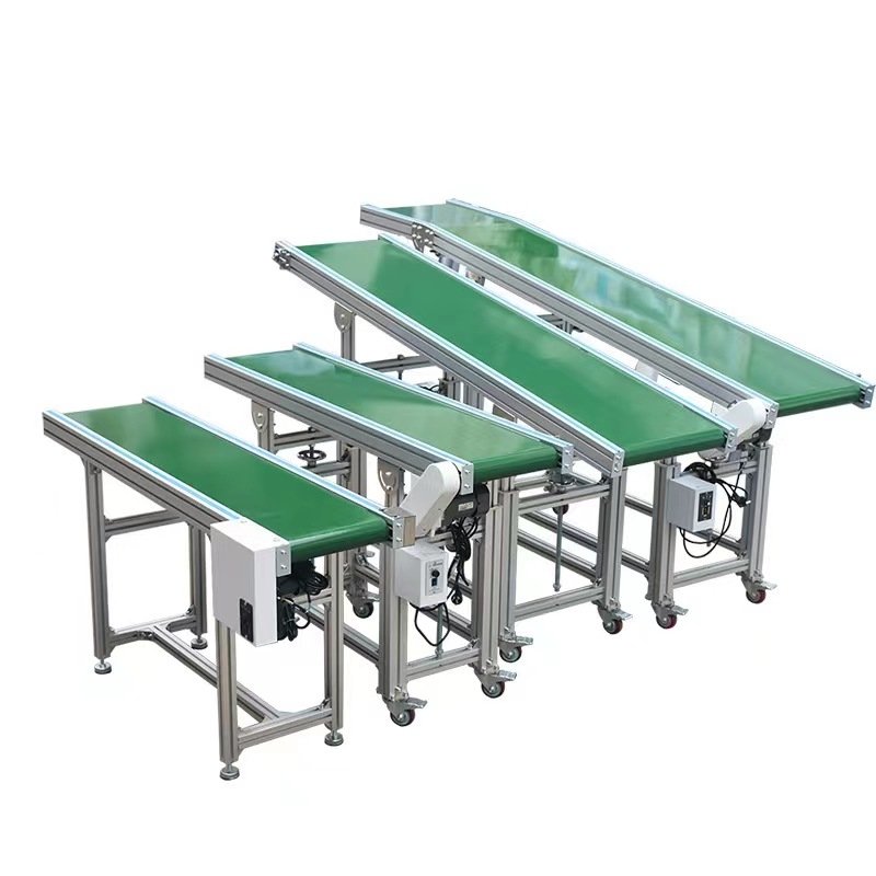 Power transmission belt conveyor production machinery and electronic assembly line