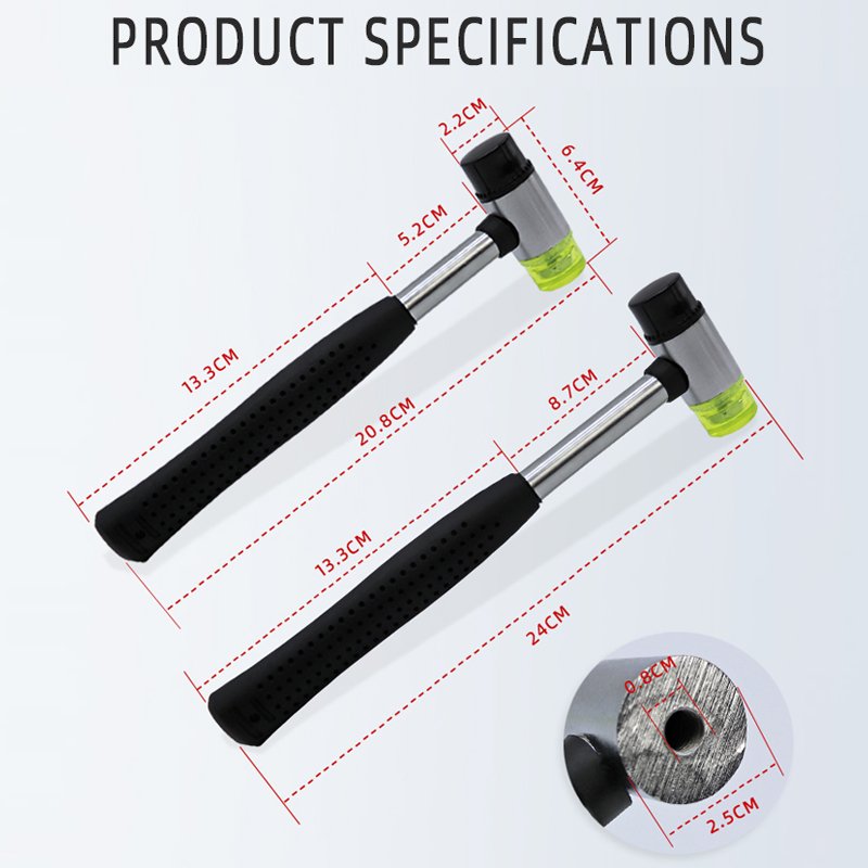 Dent Repair Tool Rubber Hammer Rubber Hammer Beating Tool