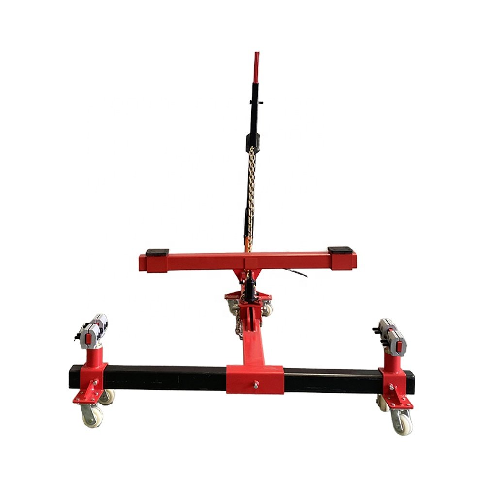 BAIWO Portable 10 Ton Mini Car Body Repair Equipment Frame Puller Machine with Pulling Towers for Car Body Repair