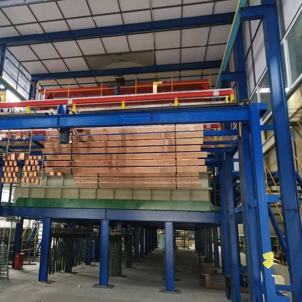Turnkey Electro Chrome Machine Electroless Nickel Plating Equipment Semi Automatic Metal Coating Line