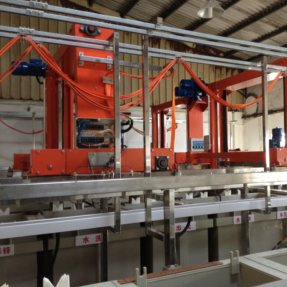 Turnkey Electro Chrome Machine Electroless Nickel Plating Equipment Semi Automatic Metal Coating Line