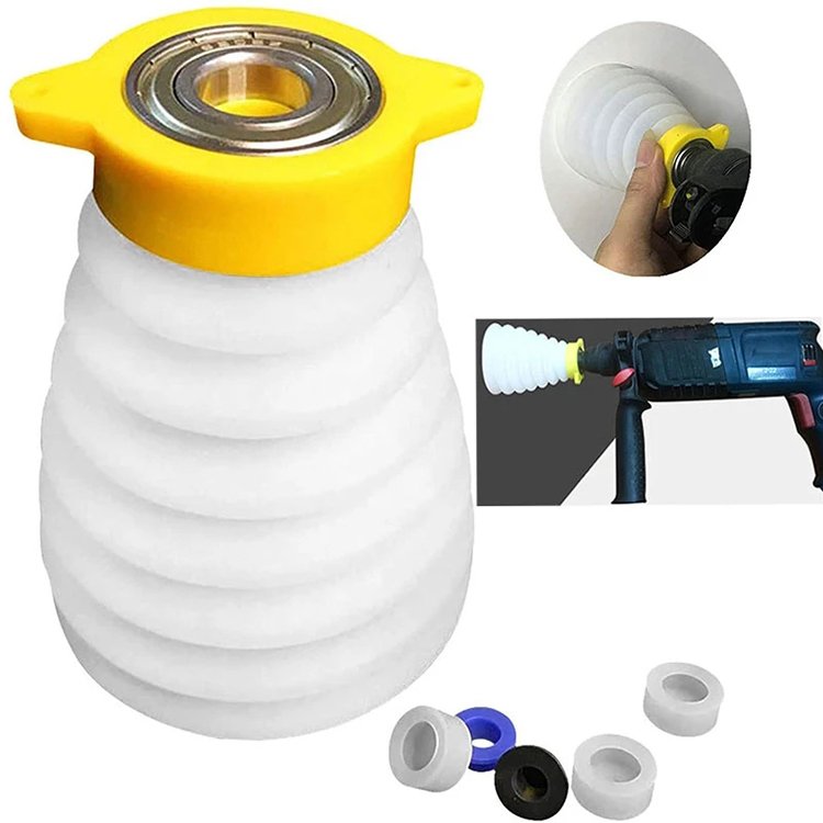 Electric Drill Dust Cover Silicone Impact Hammer Drill Collector Dirt Catcher Rubber Dustproof Power Tool Accessories