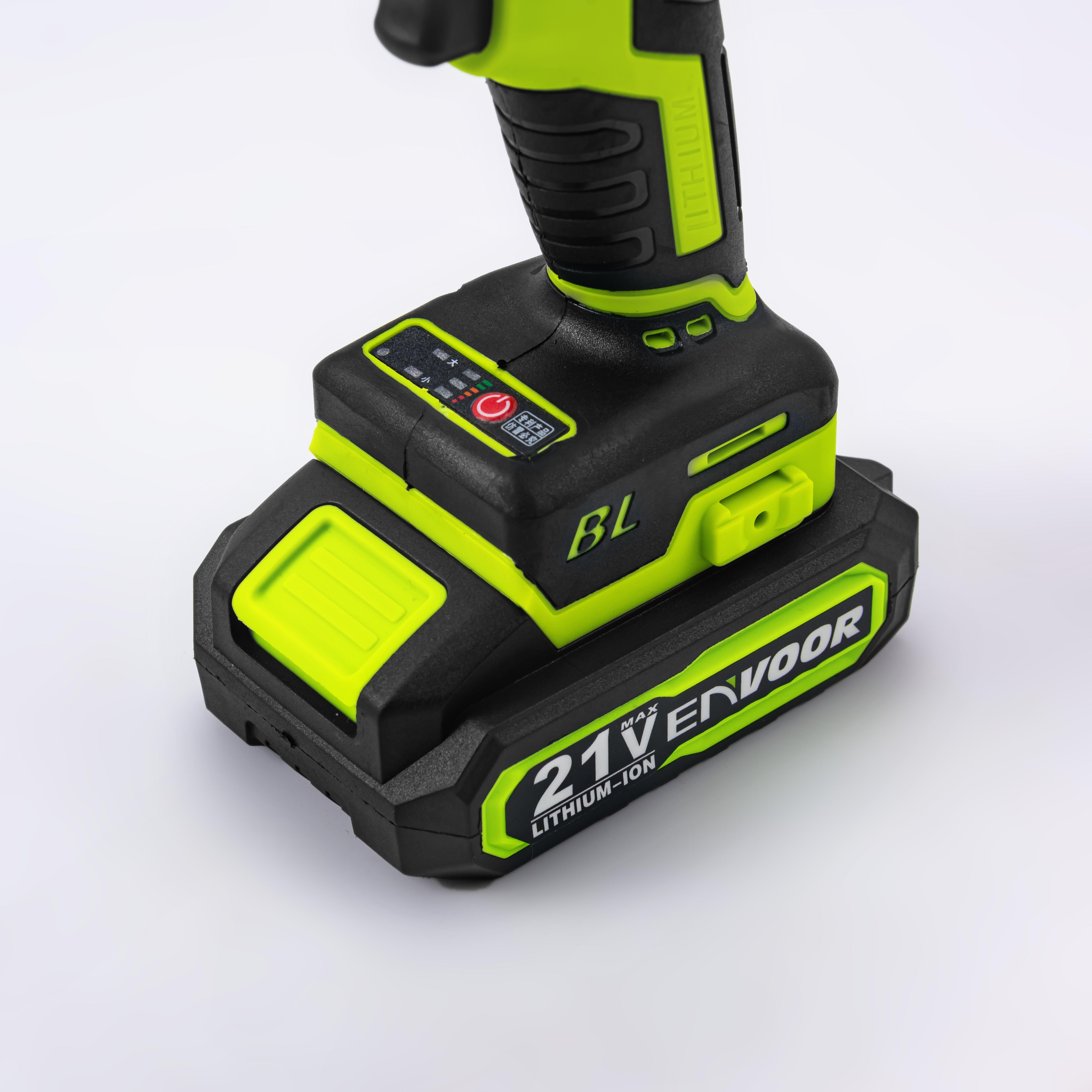 Wholesale 21V rechargeable drill cordless drill set Power Tools battery Drill Electric Screwdriver