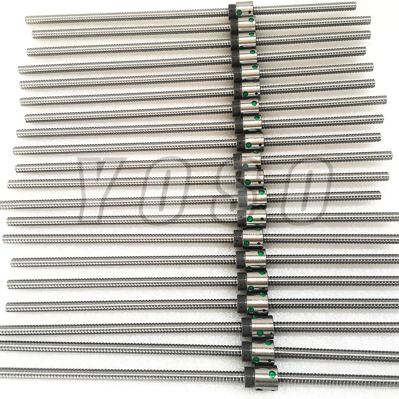 Factory Supply Ball Screw CNC Lead Screw Linear Motion Actuator Rod Leadscrew With End Machined