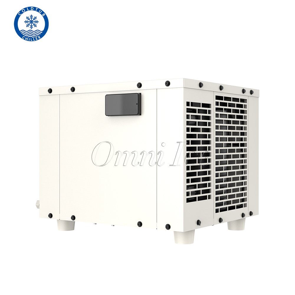 Automatic Home and Restaurant Use Ice Bath Machine Water Chiller with Pump Filter and Engine Cold Plunge Pools