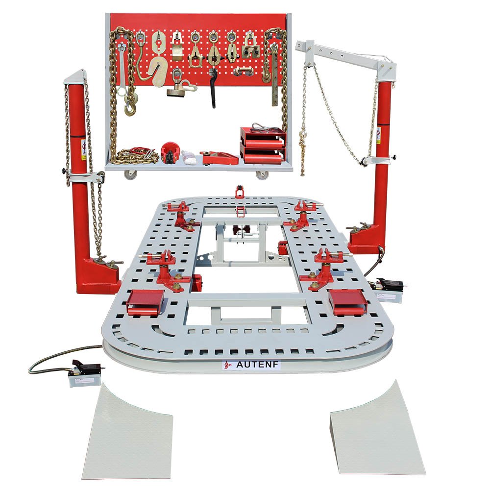 TFAUTENF Auto Body Repair Tools Car Frame Machine Workshop Use Auto Chassis Straightener Equipment with Ce