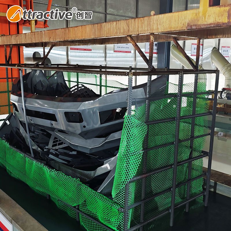 Attractivechina Customized Gantry Type Hanging Pretreatment Line Automobile Bumper Painting Line