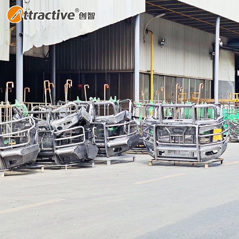Attractivechina Customized Gantry Type Hanging Pretreatment Line Automobile Bumper Painting Line