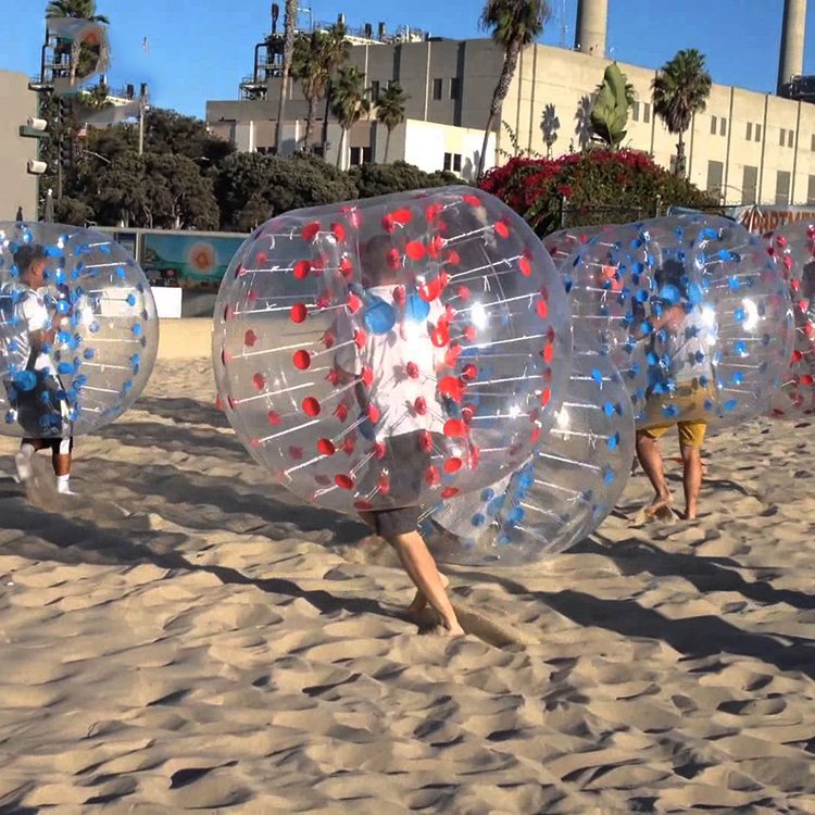 Outdoor Inflatable Bubble Soccer Ball, Inflatable Body Bumper Ball for Adult