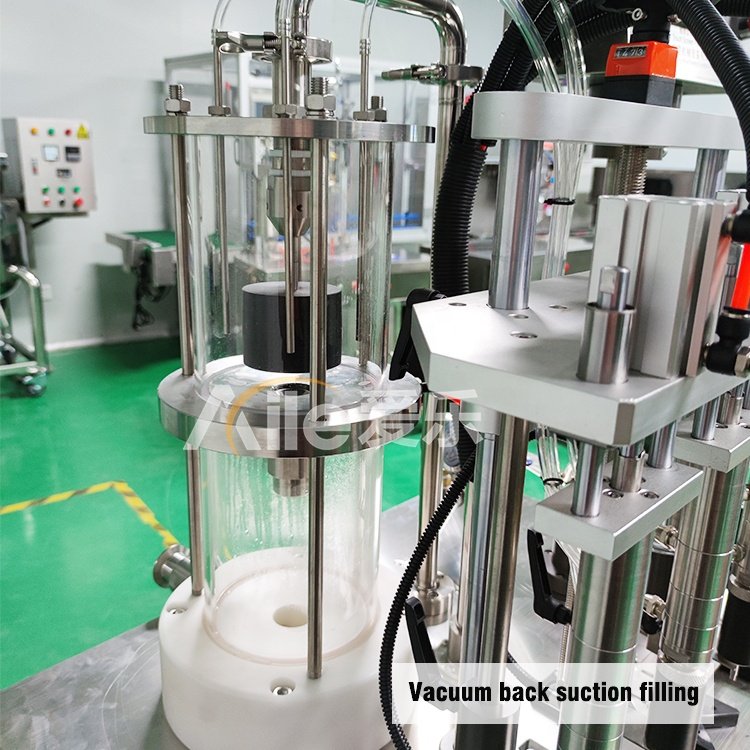 Small Bottle Semi Automatic Eyewash Cosmetics Filler Fragrance Vacuum Liquid for Perfume Filling Machine