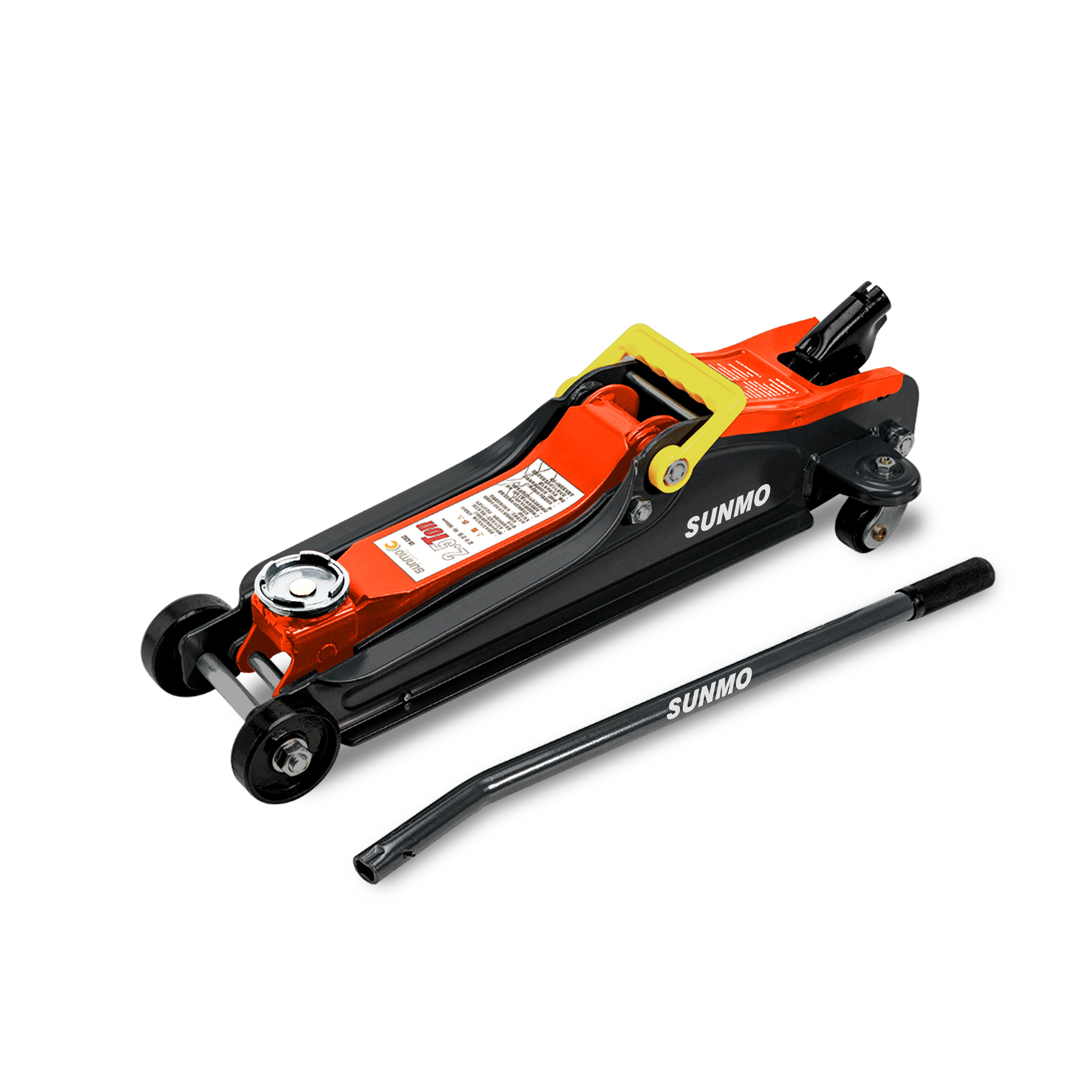 SUNMO 2.5T Hydraulic Jack Oil Jack Telescoping Porta Power Hydraulic Jack Body Frame Repair Kit
