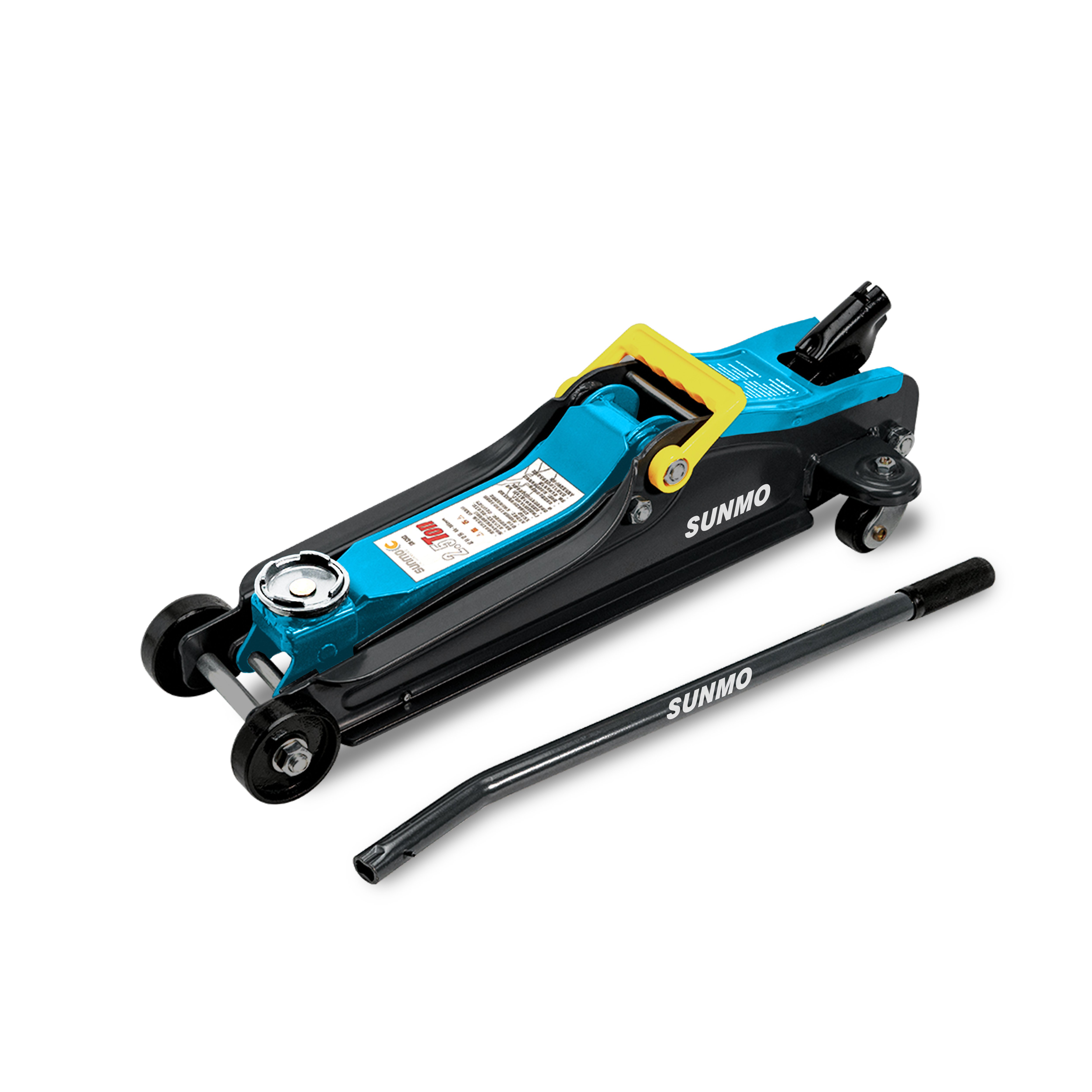 SUNMO 2.5T Hydraulic Jack Oil Jack Telescoping Porta Power Hydraulic Jack Body Frame Repair Kit