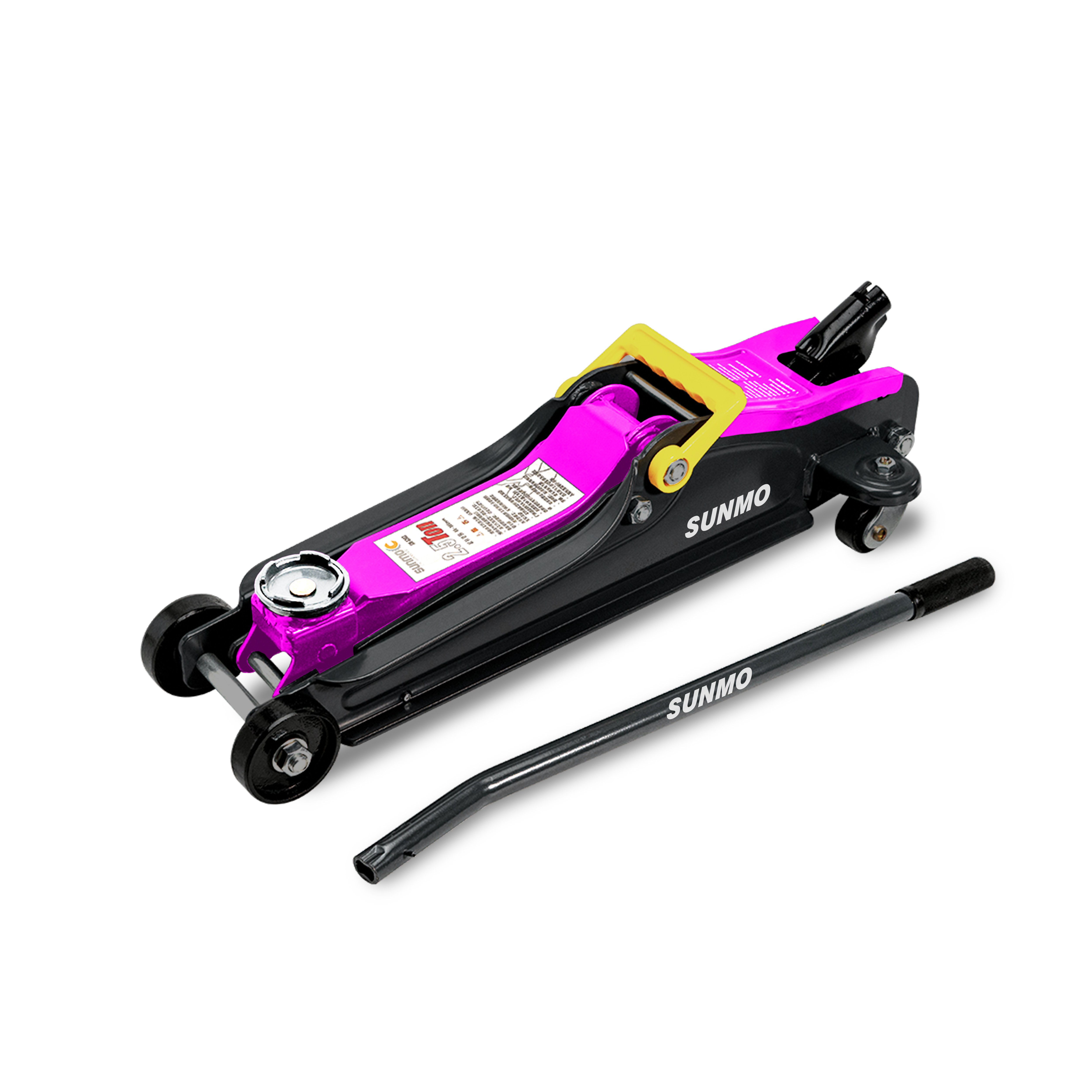 SUNMO 2.5T Hydraulic Jack Oil Jack Telescoping Porta Power Hydraulic Jack Body Frame Repair Kit