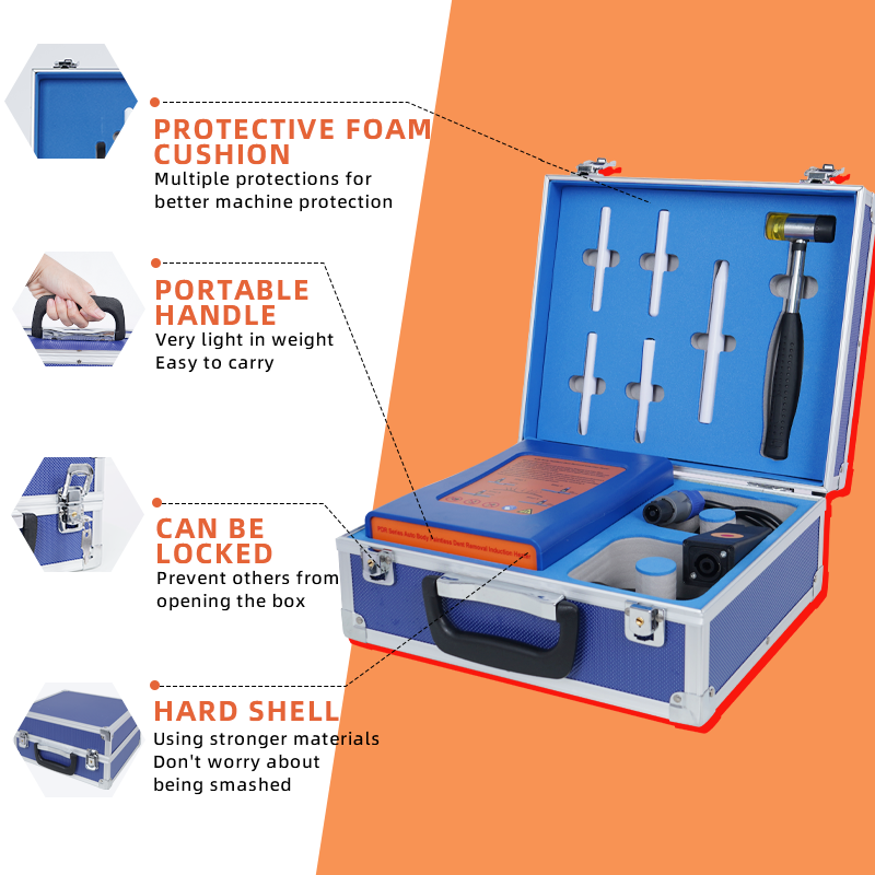 Professional Manufacturer PDR Series Auto Body Dent Removal Puller Machine With Steel Induction Heater Car Body Repair