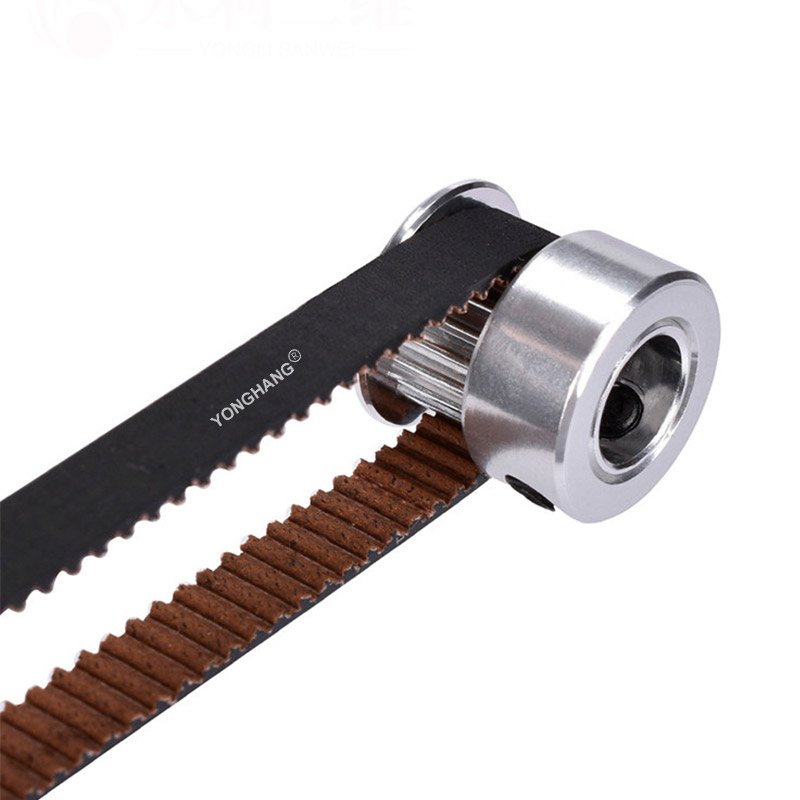 Htd 3m 5m 8m Gt2 Gt3 5gt At3 At5 T5 T10 Timing Toothed Pulley and Belt Good Quality Aluminium Steel Transmission Belt Custom