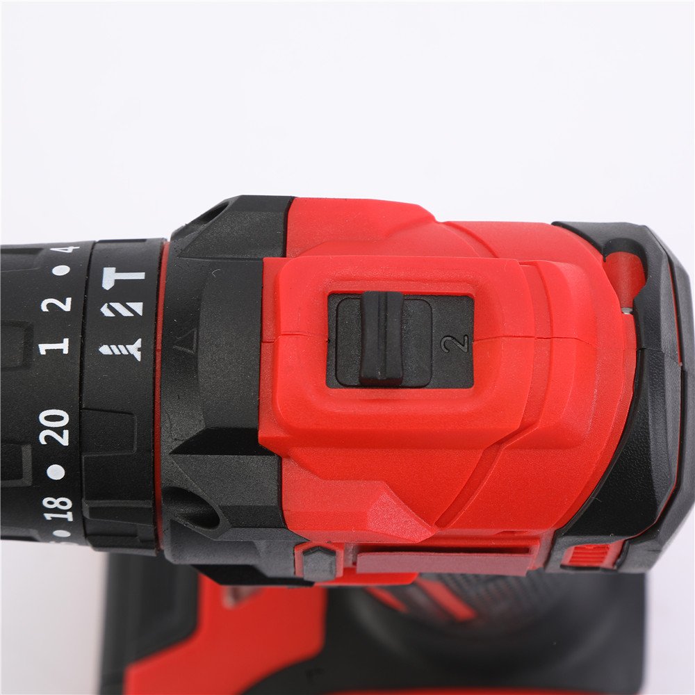 Screw Driver Electric Power Tools 21V Wireless Rechargeable Cordless Drill Mini Lithium Charging Hand Drill with Accessories Set