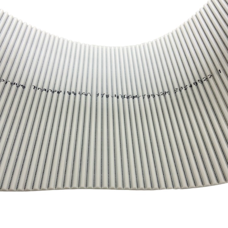 PU Timing Belt with Holes 178 5M 790 25K Round Transmission Belts PU Synchronous Belt