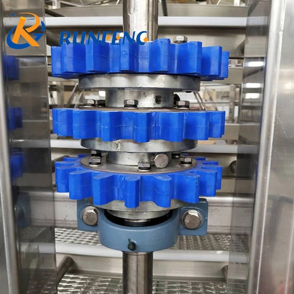 Food Industrial Stainless Steel Seafood Spiral Grid Freezer Tower Wire Mesh Conveyor Belt