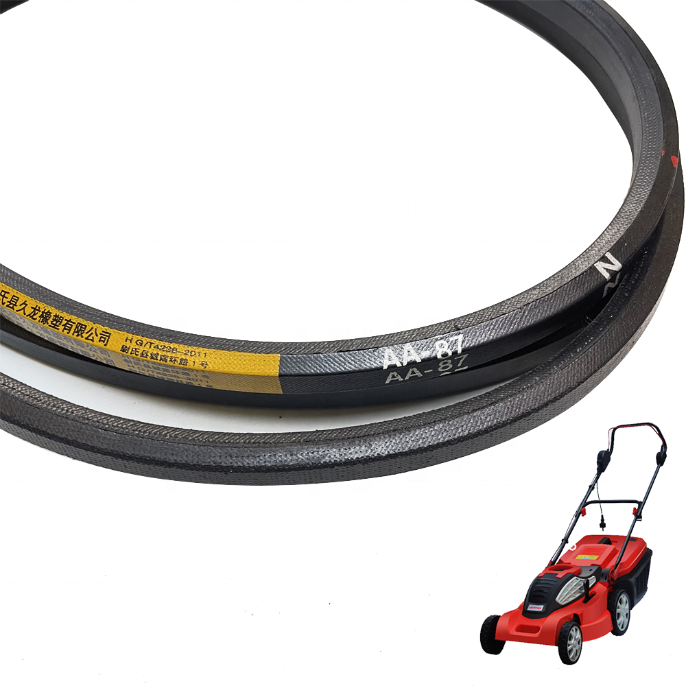 AA105 BB122 CC103 hot sale v-belt high wear-resistant and cold-resistant rubber belt use in Lawn mowe type HAA/HBB/HCC