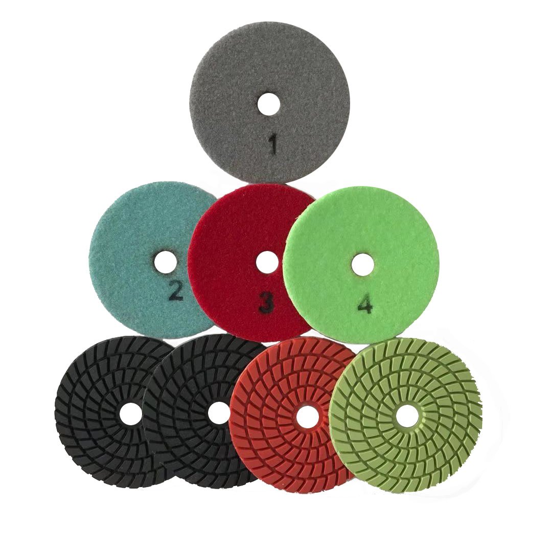Power tool diamond wet resin polishing pads for stone granite marble quartz other accessories