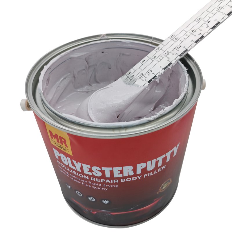 Wholesale Hight Quality Easy Sanding Auto Gray Polyester Poly Putty Car Paint Repair Body Filler
