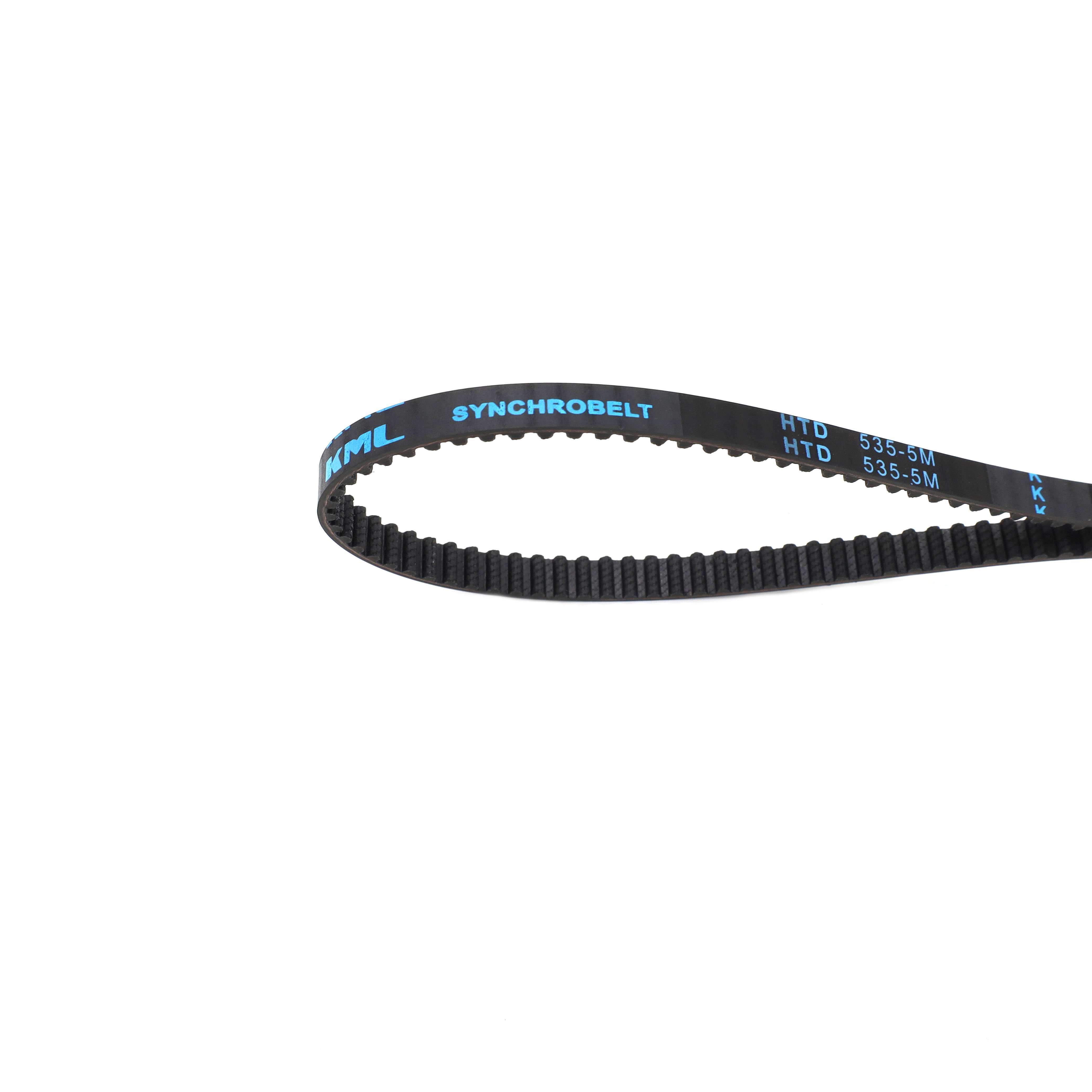 High Quality HTD 5M Length 275 375 Rubber Synchronous Belts Applicable in Package Industries