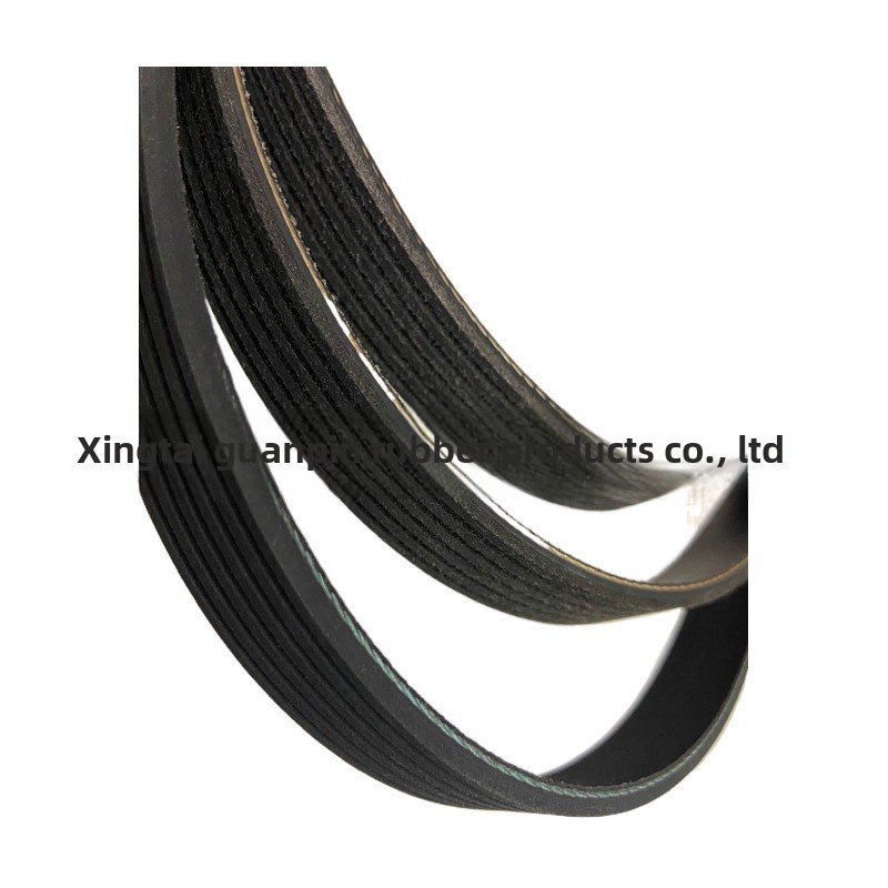 6pk1250 Multi-Wedge Timing Belt Canvas and Rubber Car Transmission Belt Customized OEM Support for Opel Cars