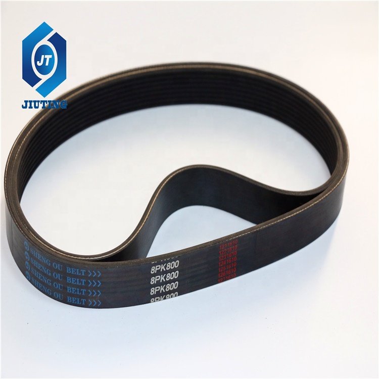 Durable Automotive Fan Belt High Quality Replacement for Cars Trucks 6PK 4PK Sizes poly v belt