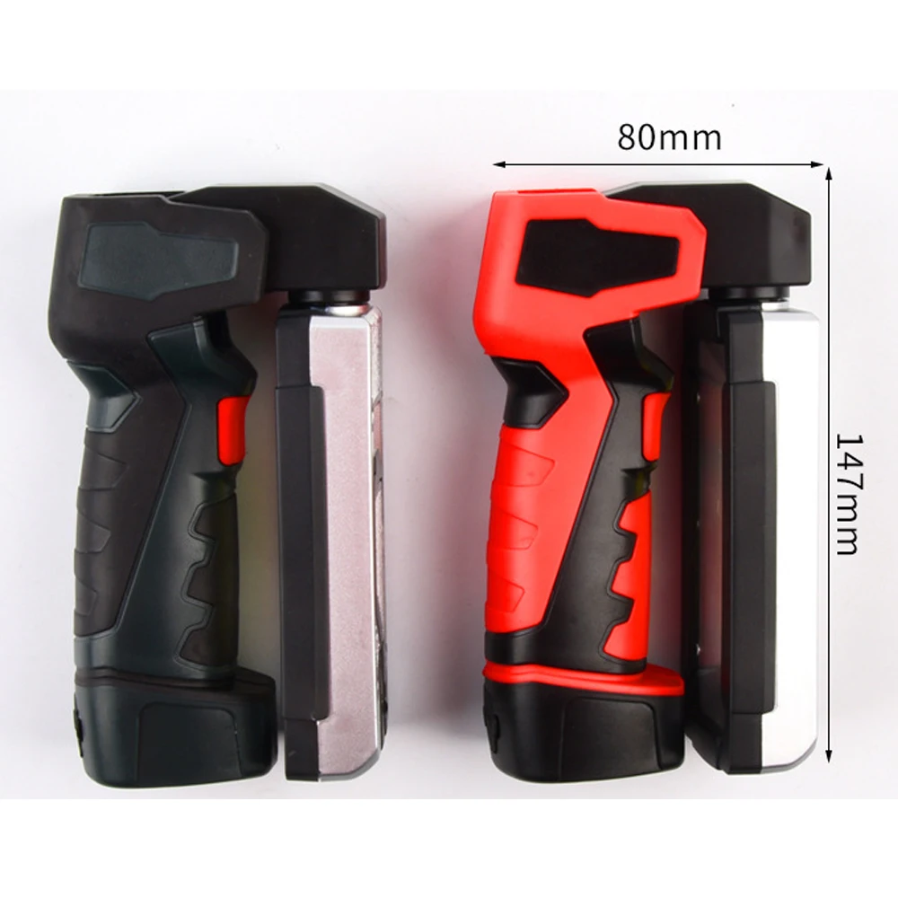 Multifunctional Car Repair Handheld Lamp Cob Portable Usb Rechargeable Abs Body Camping Led Torches Working Lights Flashlights