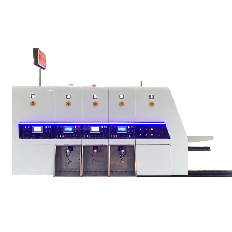 Carton Box Making Machine With Flexo Printer Slotter Die-Cutting Technology