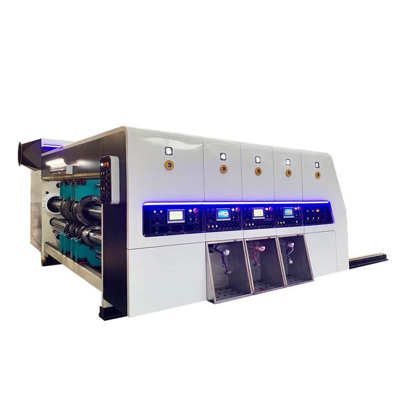 Carton Box Making Machine With Flexo Printer Slotter Die-Cutting Technology
