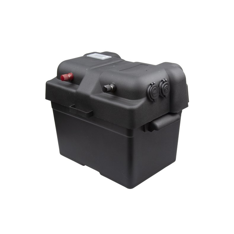 Portable 12V/24V Car Battery Box Smart Automotive Solar Generator Power Plastic Camping Accessories