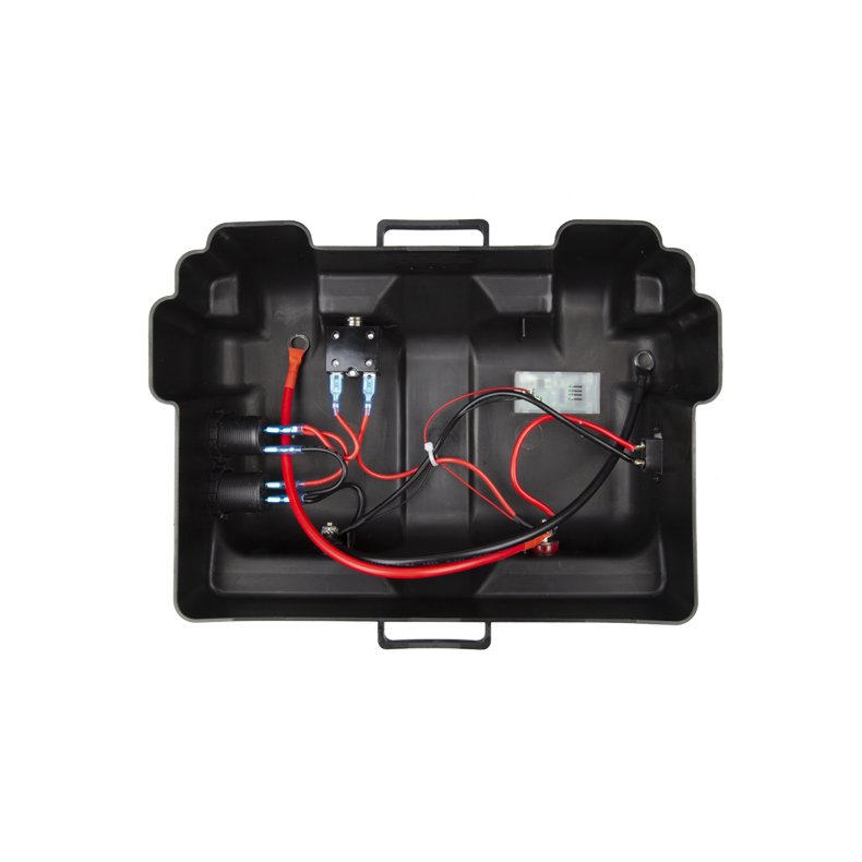 Portable 12V/24V Car Battery Box Smart Automotive Solar Generator Power Plastic Camping Accessories